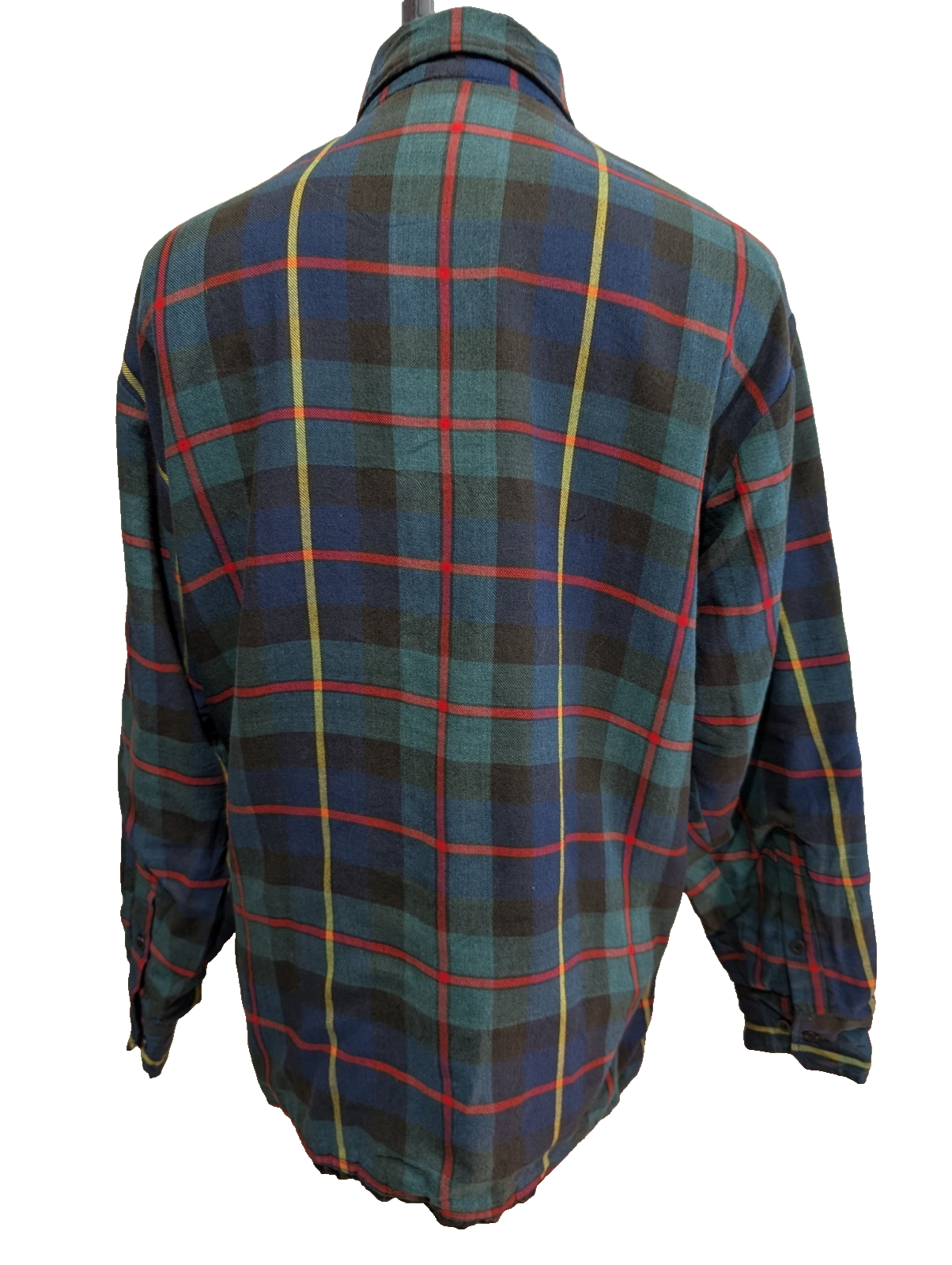 Coleman Outdoors Surchemise Matelassée Flanelle T.M Veste Carreau Vert Bleu |244