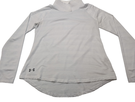 T-shirt Under Armour Manches Longues Rayé - Taille L - État Neuf