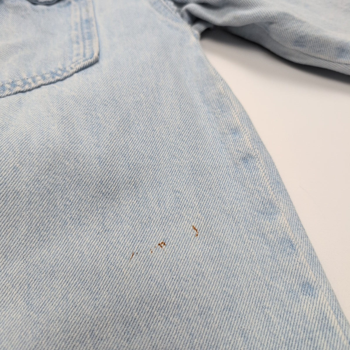 Chemise Levi's Made in Sri Lanka Femme S Western Jean Bleu Vintage