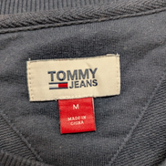 Sweat Tommy Hilfiger Bleu Marine - Grand Logo Brodé Relief - Taille M