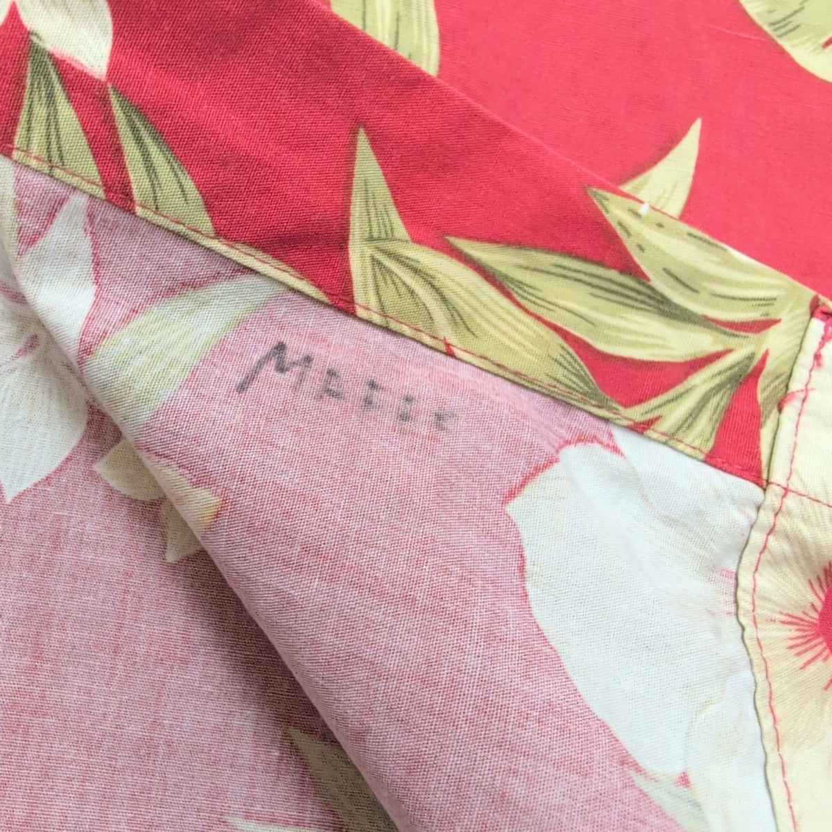 Chemise Hawaïenne Campia Moda L Ananas Cocktails Rouge 100% Coton Corée