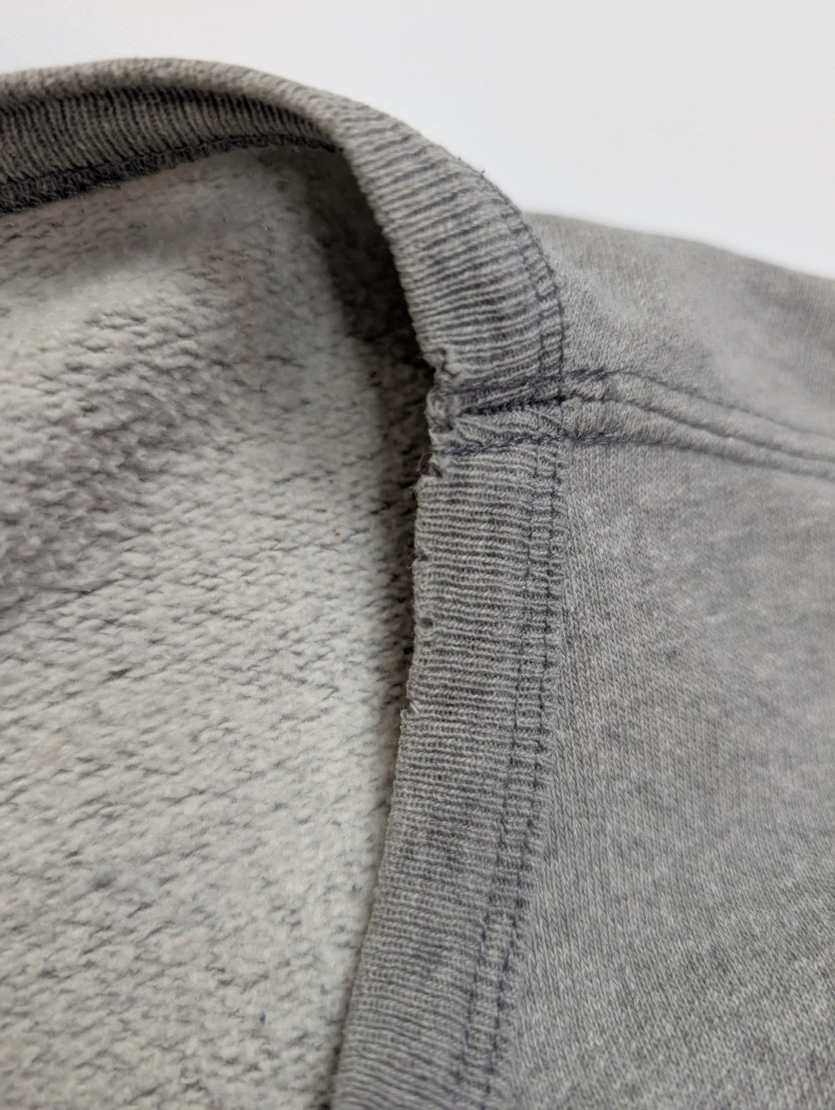 Sweat Polo Jeans Ralph Lauren XL gris logo drapeau USA brodé col rond