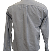 Chemise Ralph Lauren Bleu Clair Logo Marron Manches Longues - Taille S / 18