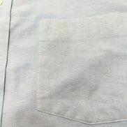 Chemise Clayerooke Made in USA M/L Bleu Manches Courtes Vintage
