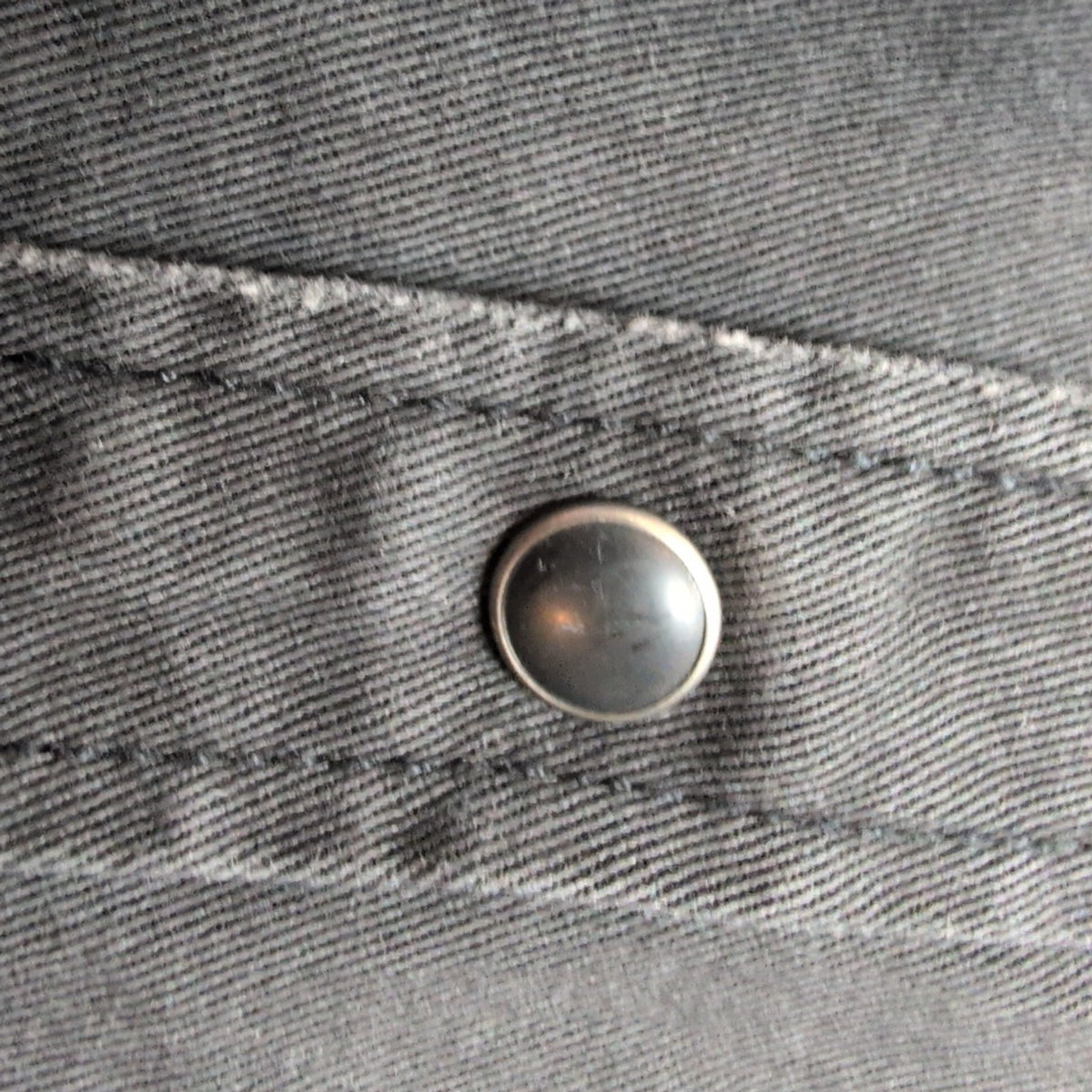 Chemise Jack & Jones Vintage Western Noir Style Vintage Jean Fin Taille S