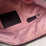 Sac Coach cuir bordeaux rouge vin bandoulière 36 cm très bon état
