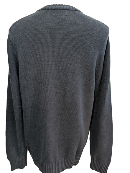 Pull L.L.Bean Maille Dense Col Rond Vert Foncé - Taille M
