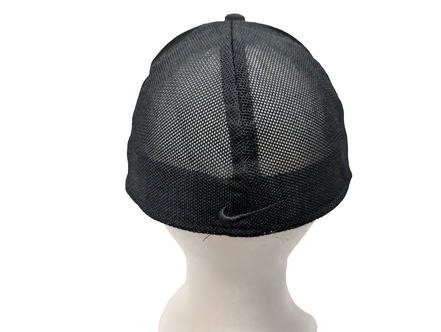 Casquette NIKE GOLF Vintage Noire et Grise Tour de tête 58 cm Sans Réglage