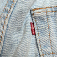 Levi’s 501 Jean Homme W32 L36 Bleu Clair Vintage Pantalon Bouton
