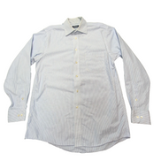 Chemise CHAPS bleue à rayures taille M #69e