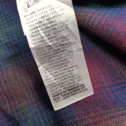 Chemise Levi's en flanelle épaisse chaude à carreaux coupe relaxed Taille L