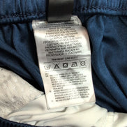 Short de sport Adidas Climacool bleu marine et blanc Taille L