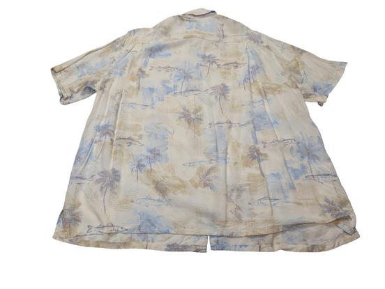 Chemise hawaïenne Batik Bay manches courtes taille XL