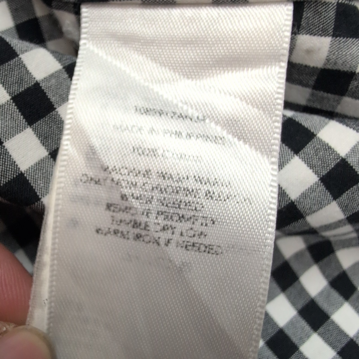 Chemise Ralph Lauren Classic Fit L Vichy Bleu Noir Manches Courtes