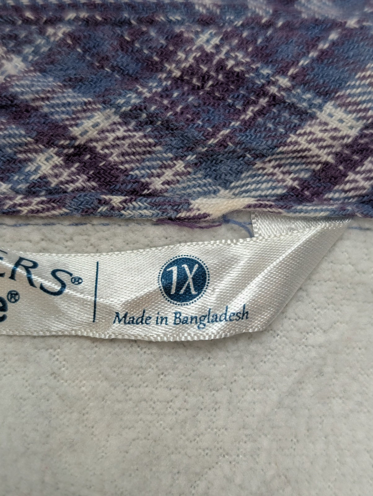 Riders by Lee Surchemise Flanelle Doublée Polaire T.XL UNISEXE Carreau