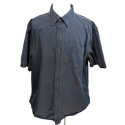 Chemise Carhartt 2XLT Relaxed Fit Bleu Marine Manches Courtes 100% Coton