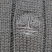 Pull Timberland Col Rond Bleu Marine 100% Coton Taille L Logo Brodé