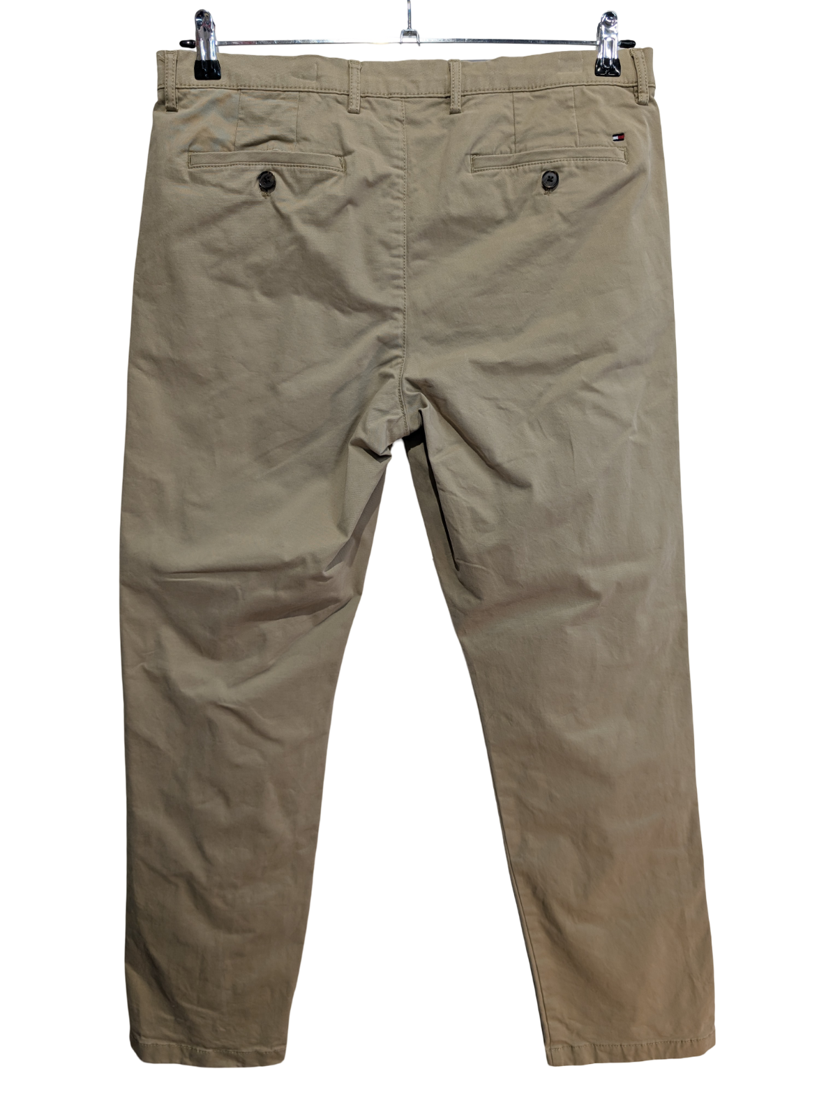 Pantalon chino Tommy Hilfiger stretch crème taille W33xL30 #28ct