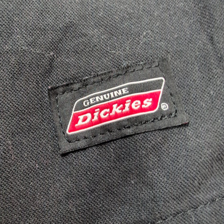 Short Dickies Homme Noir Workwear Coupe Droite Taille W42 Très Bon État