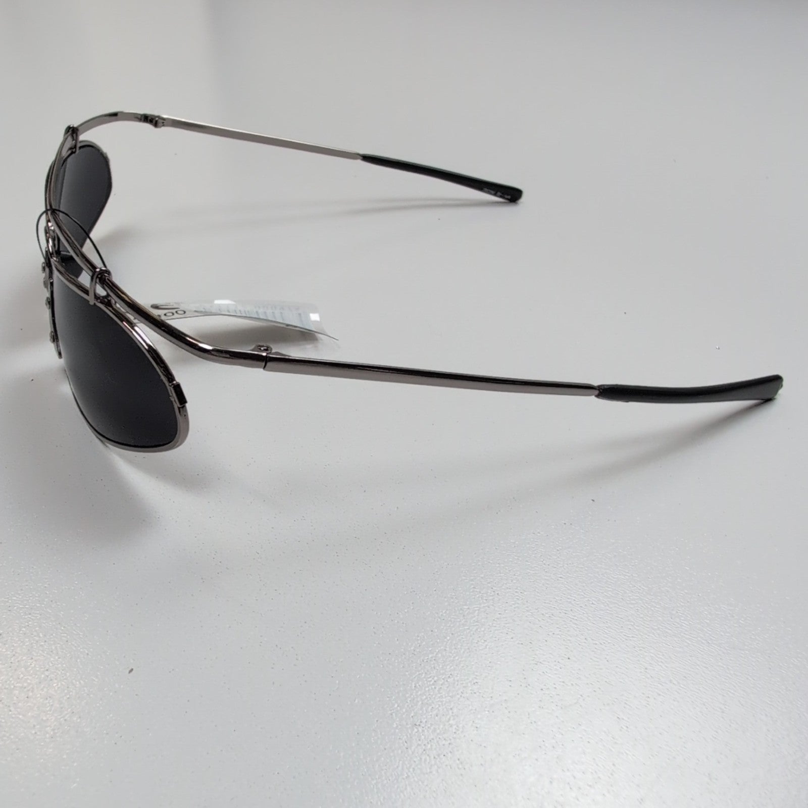 Lunettes de soleil Y2K Cyberpunk Monture Acier Branche Fine