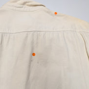 Chemise LEVI'S Homme M Blanc Cassé en Jean Manches Longues Poches