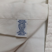 Chemise Ralph Lauren blanche logo marron taille XL #2817