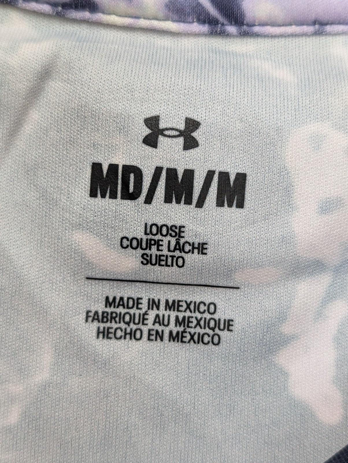 T-shirt de Sport Under Armour Motifs Abstraits Femme Taille M