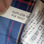 Chemise Polo Ralph Lauren Shirt XL Custom Fit Multicolore Manches Courtes Button