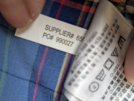 Chemise Polo Ralph Lauren Shirt XL Custom Fit Multicolore Manches Courtes Button
