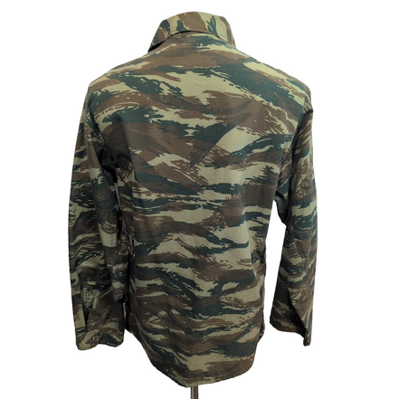 Veste militaire camouflage kaki marron Taille M Army Combat Ripstop Tiger Stripe