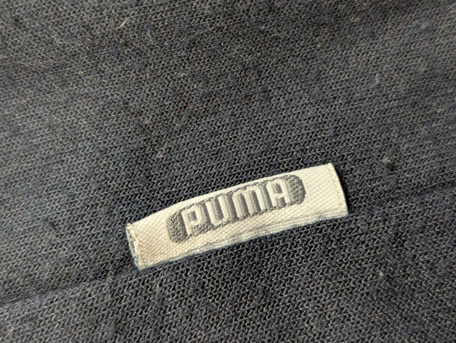Veste Puma Hoodie Bleu Marine Made in USA Taille XL Épaisse Chaude Zippé Vintage