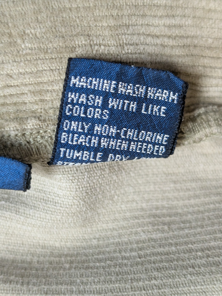 Pantalon Velours Fin Cargo Polo Ralph Lauren W35 L32 Crème Très Bon État