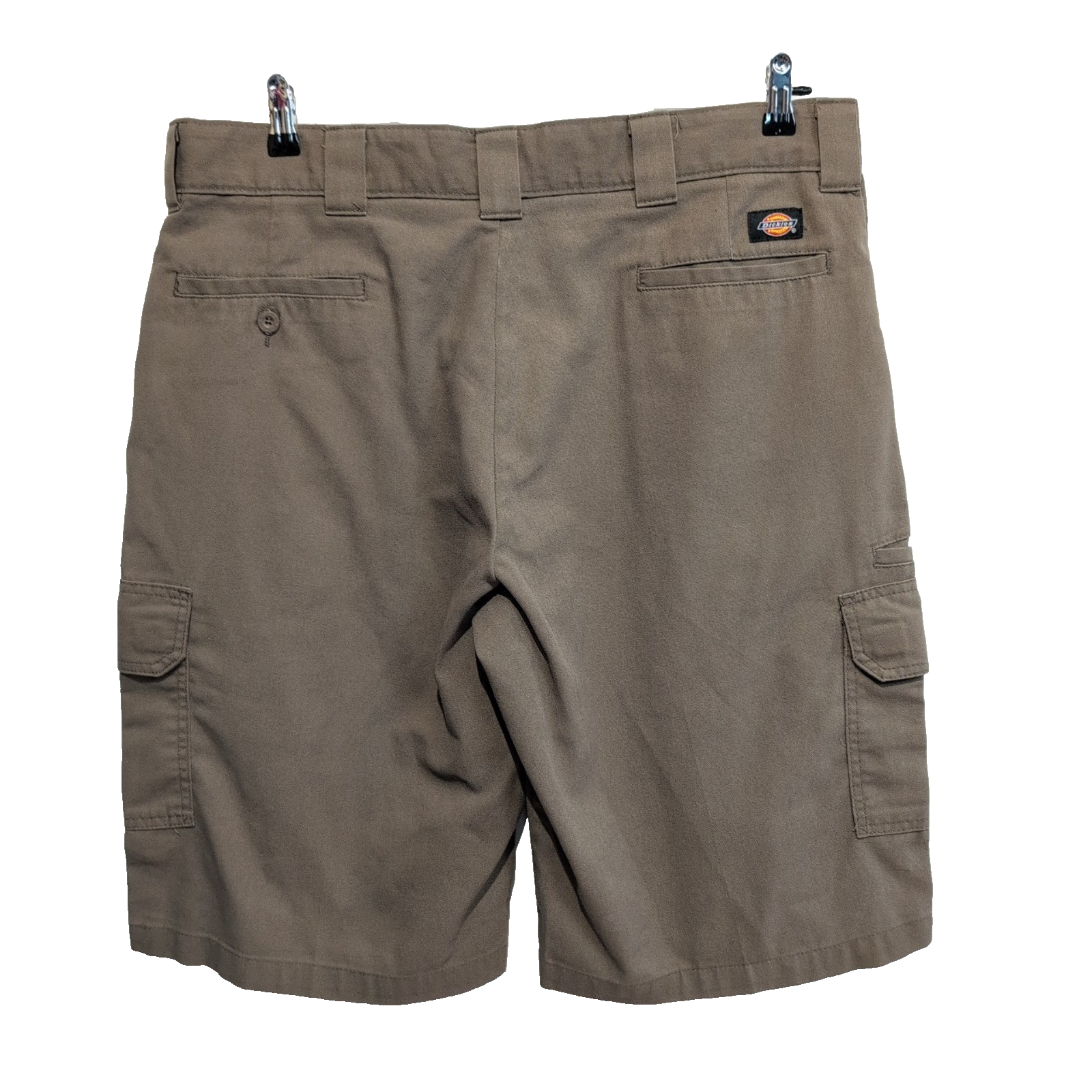 Short Dickies Cargo Marron Homme W38 Relaxed Fit Flex Multi Poches Très Bon État