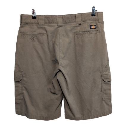 Short Dickies Cargo Marron Homme W38 Relaxed Fit Flex Multi Poches Très Bon État