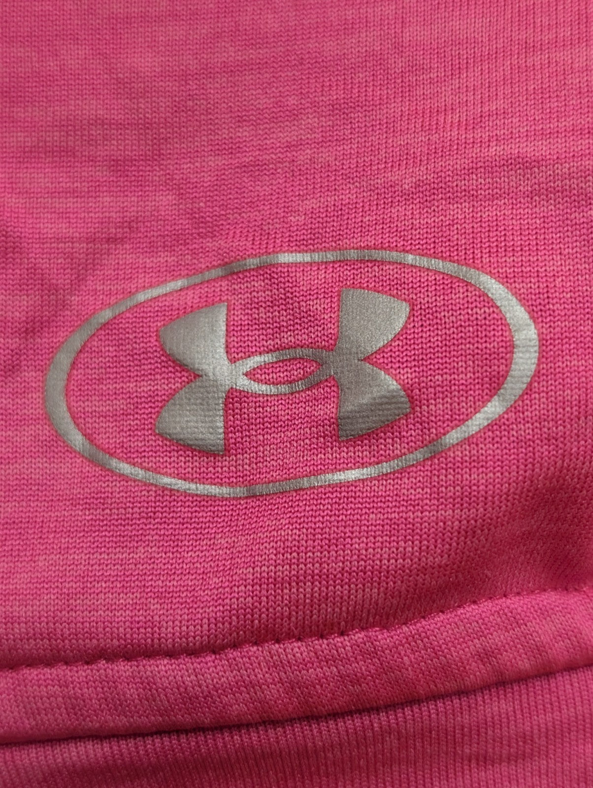 T-shirt de Sport Under Armour HeatGear Rose Femme Taille M