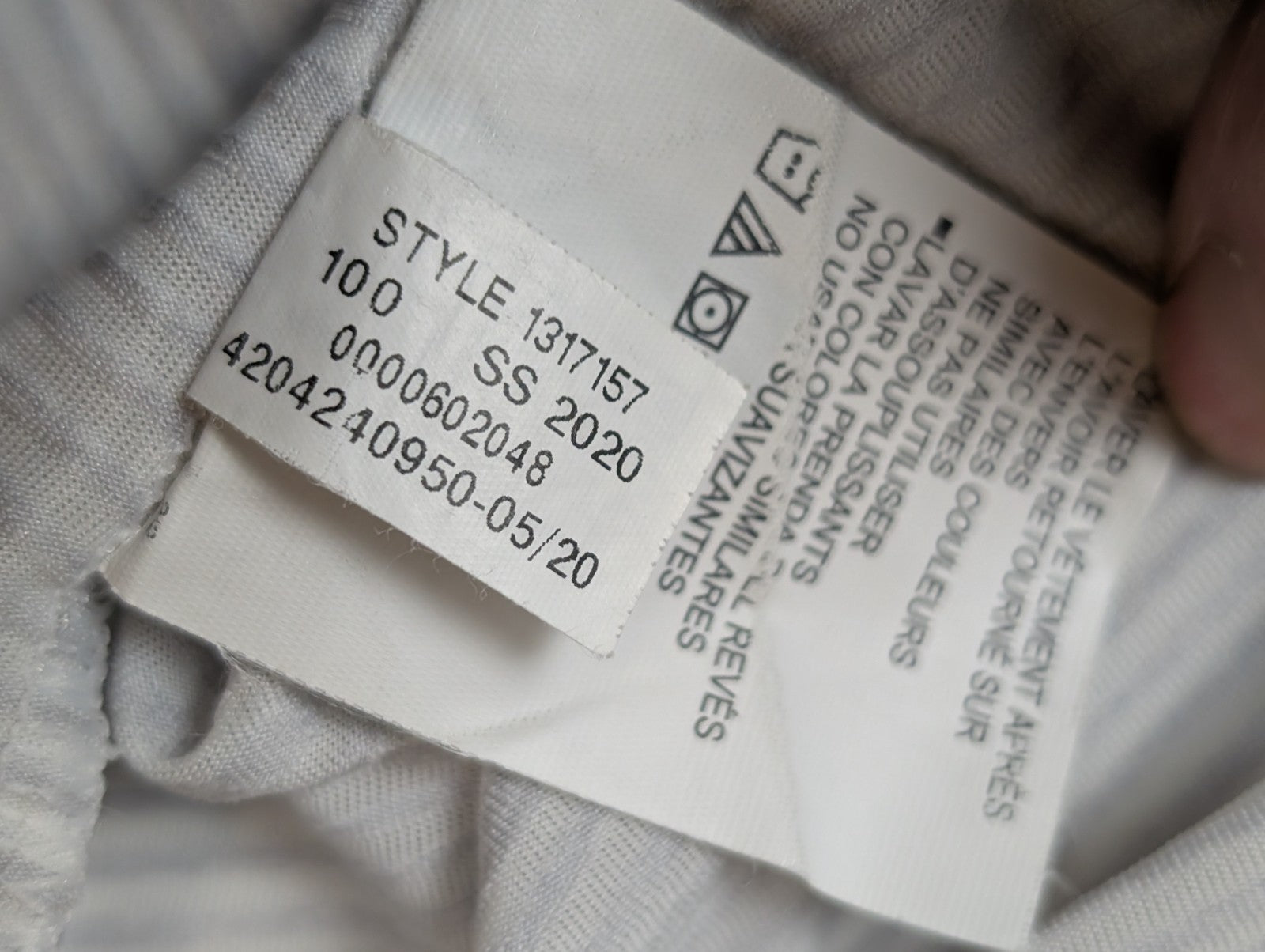 T-shirt Under Armour Manches Longues Rayé - Taille L - État Neuf