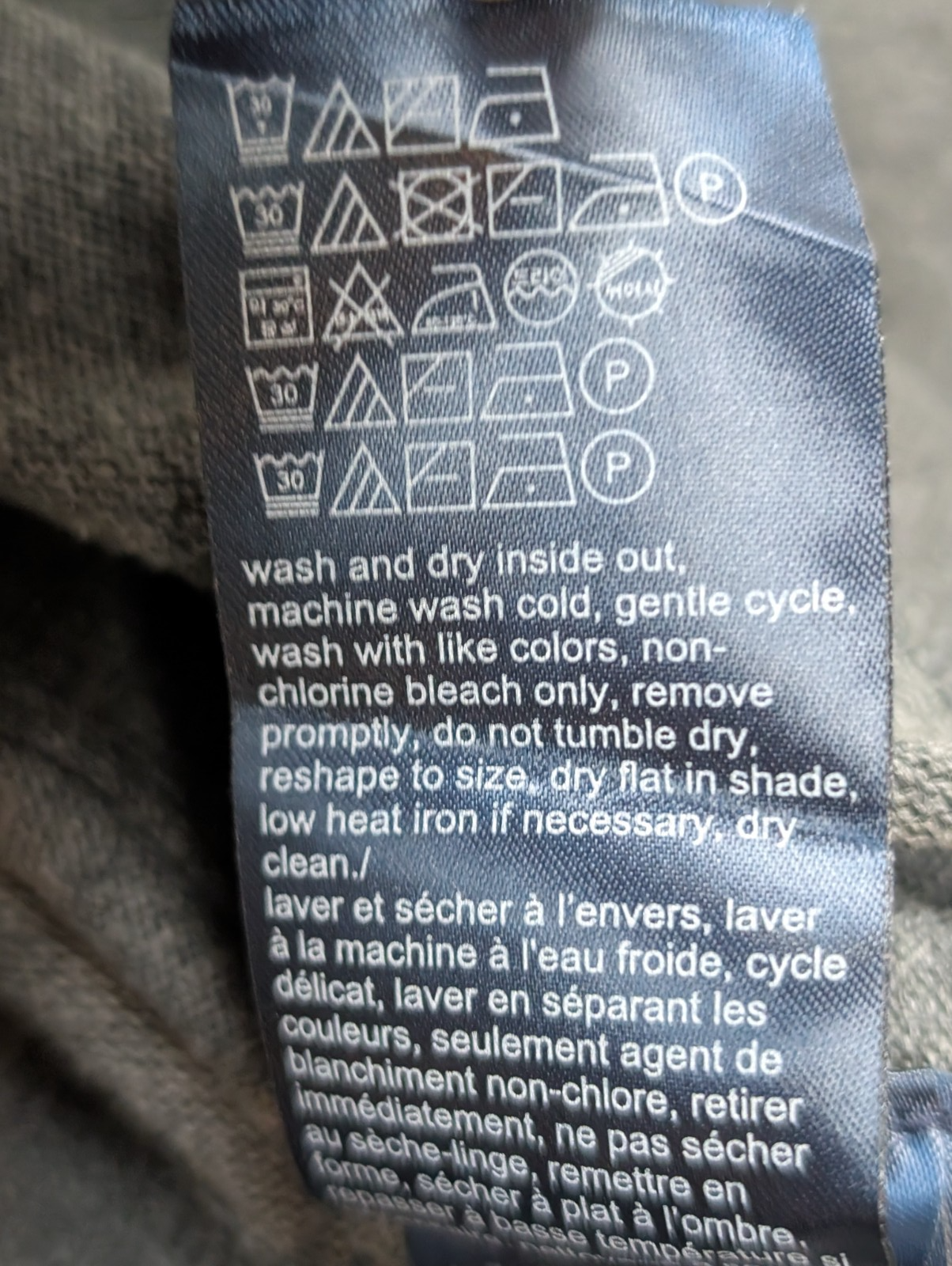 Pull Tommy Hilfiger Gris Chiné - Mélange Soie & Coton - Taille M