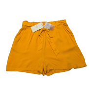 Short Femme M Fresh Made Jaune 100% Viscose Fluide Neuf avec Étiquette