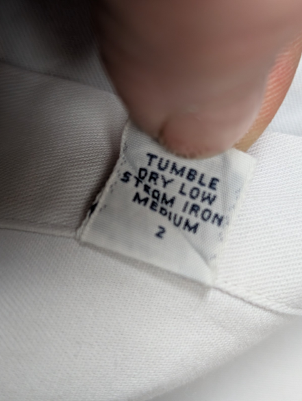 Chemise Ralph Lauren USA Blake L Blanche Vintage Shirt Button Down Coton 3142