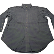 Chemise Lauren Ralph Lauren XL carreaux vert bleu violet shirt button down