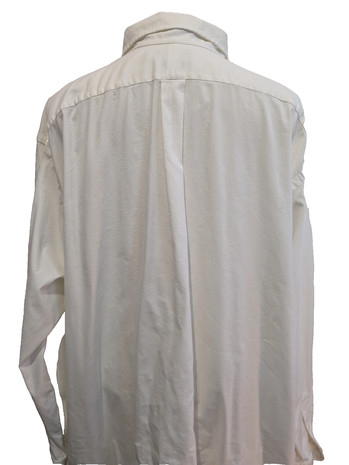 Chemise Polo Ralph Lauren Performance Blanche Manches Longues T. 4X Big 4XL 5XL