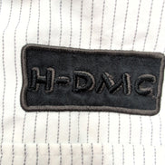 Chemise Harley-Davidson M Blanc Rayures HDMC Tête de Mort Vintage