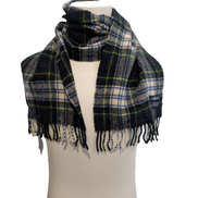 Écharpe Polo Ralph Lauren Tartan 100% Laine Lambswool Made in Scotland