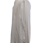 CHEMISE LEVI'S Lin Coton Blanche XXL TG Homme Unie Col Boutonné
