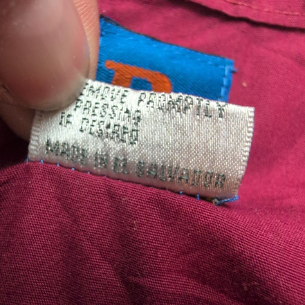 Chemise Hawaïenne Renato Collezione M Bordeaux Style Cuba Panama 4 Poches