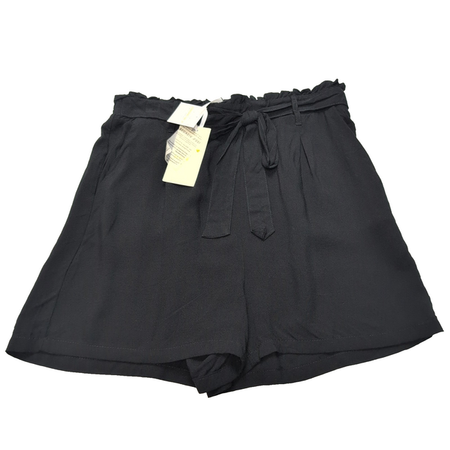 Short Femme M Fresh Made Noir 100% Viscose Fluide Neuf