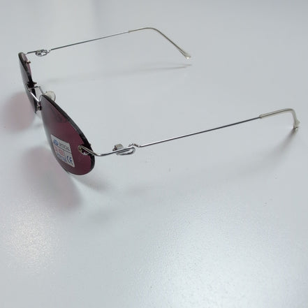 Lunettes de soleil Y2K JD Optical Luxury Sans Monture Branches Ultra Fines