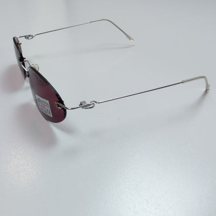 Lunettes de soleil Y2K JD Optical Luxury Sans Monture Branches Ultra Fines