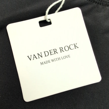Haut Vander Rock Femme M Noir Uni Manches Courtes Extensible Neuf