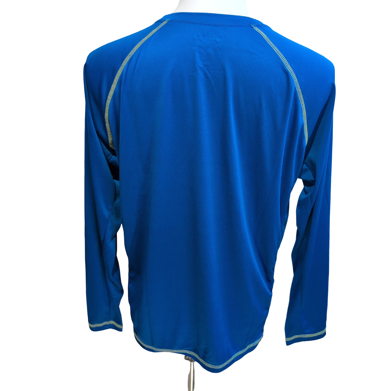 Tee-shirt anti-UV Beach Bros L Bleu UPF 50+ Surf Bain Neuf Étiquette